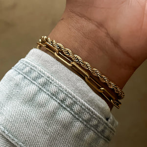 Classic Paperclip Bracelet