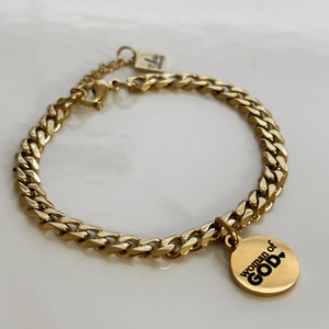 "Woman of God" Affirmation Bracelet